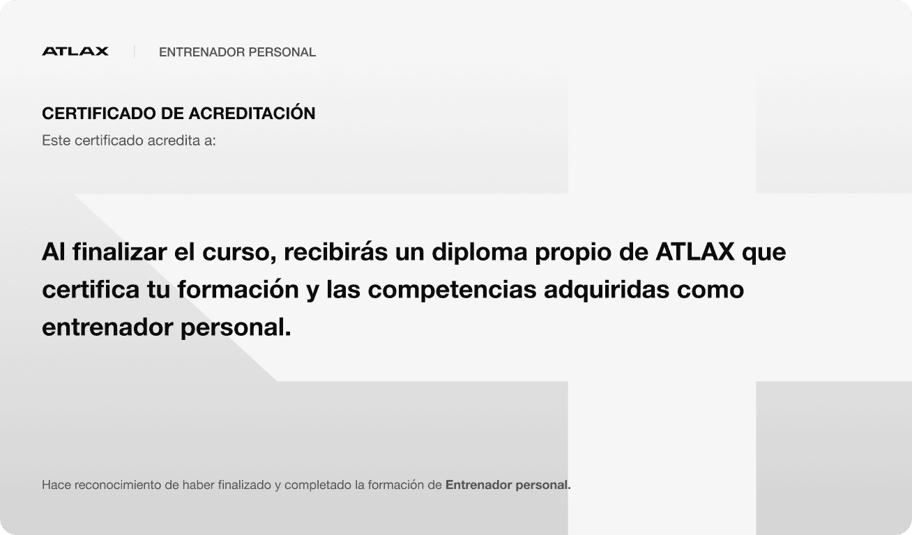 Atlax certificado nuevo